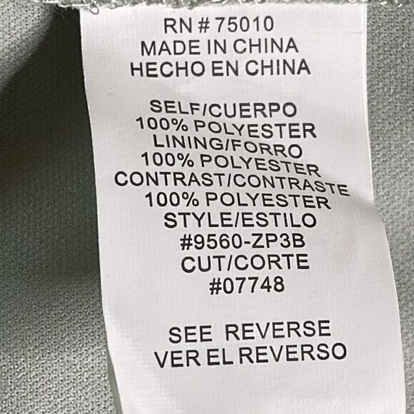 City Studio Seafoam Jewel Neckline Pleated 50’s Vibe Dress Size 5 NWT - Picture 11 of 16